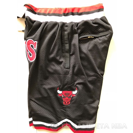 Pantalone Chicago Bulls Just Don Negro - Haga un click en la imagen para cerrar